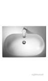 Ideal Standard Lagaro Basin 70 X 50 White One Tap Hole Rectangular