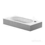 Related item Ov730w 700 X 300 Oval Flat Front Basin