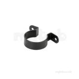 Tudor 76mm Pipe Clip - Heritage Black