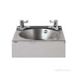 Basix Ws4-l Wash Hand Basin 304 St/steel