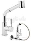 Vision Sink Mixer With Pull Out Rinse Cp