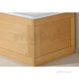 Unfold N Fit Bath End Panel Light Wood Wb995076