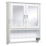 Croydex Ribble Dbl Door Self-ass Cabinet