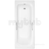 Dune 1700x700 Single Ended Acrylic Bath White Dn Ab 170x70 Se Bth W