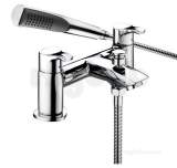 Capri Pillar Bath Shower Mixer Eco6 - Chrome