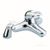 Java Pillar Bath Filler J Pbf C - Chrome