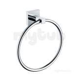 Bristan Sq Rinq C Square Towel Ring