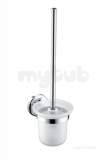 Solo Wall Hung Toilet Brush Brass Chrome Plated So Whbru C