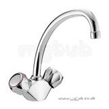 Club Budget Mono Sink Mixer-mtl Hds Cp