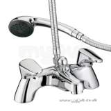 Jute Pillar Mounted Bath/showr Mixer Cp