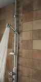 Quadrant Shower Valve And Adj Riser Cp