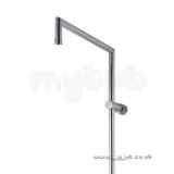 Bristan Square Rigid Riser No Rose