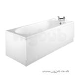 Bristan 2mm End Panel For 700mm Quest Bath