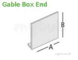 Gable Box Type A 450mm X 350mm Fa51