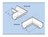 Moulded 140x100mm 90dang Ext Emg14/ea90a