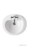 Ideal Standard Bodoni E307801 Basin 500 X 430mm Wh 1th