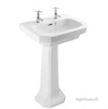 Bristan Twist Pedestal White Sw Tw Ped W