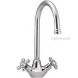 Deva Sm057 Venatian Mono Sink Mixer Br/nkl