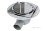 Related item H/zontal Abs Shower Drain Plain Chs/ch/t15