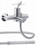 4.1351 Flame Deck/w/m Basin Shower Mixer