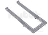 Step Iron Galv 230mm Tail Clks213