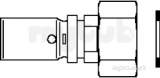 Press X Collar Nut Unplated 16x2mm X 3/4