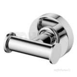 Ideal Iom Double Robe Hook Chrome