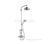 Mira Montpellier 437.21 8 Inch Mixer Shower Chrome Plated