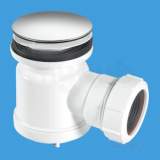 1.5 Inch X 3/4 Inch Seal Shower Trap Plus Waste Stw3-m-cp