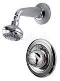 Aqualisa 609.bir.01 Chrome Aquavalve One Handle Concealed Shower Mixer Fixed Shower Head