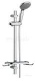 Bristan Bl Kit01 C Chrome Bliss Shower Kit With Adjustable Riser Handset And Hose