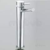 Bristan Ol Tbas C Polished Chrome Oval Oval Tall Deck Mount Bath Filler 266 Mm