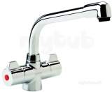 Carron Phoenix 2t0880-3 Chrome Aztec Monobloc Kitchen Mixer With Quarter Turn Operation