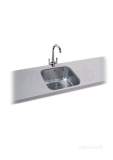 Carron Phoenix 122.0167.719 Stainless Steel Zeta Single Bowl Undermount Kitchen Sink