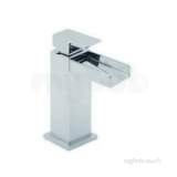 Deva Spa113 Chrome Sparkle Chrome Waterfall Basin Mixer Tap