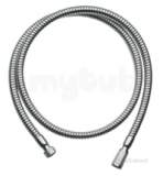 Grohe 28161000 Chrome 1500mm Hand Shower Hose With 12 Mm Bore 1/2 Connections