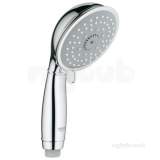 Grohe 27608000 Chrome Tempesta Rustic Hand Shower Iv With Multiple Modes