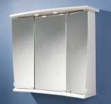 Related item Hib 41600 White Alata Illuminated Bathroom Cabinet With Triple Mirrored Doors