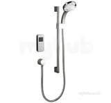 Related item Mira 1.1797.004 White/chrome Vision Biv Ceiling Rear Fed Pumped Digital Shower Mixer