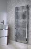 Popp1640c Chrome Poppy 1650x400mm Heated Towel Rail With Automatic Bleed Valve