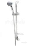 Triton Tskfconlarch Chrome Connor And Lara Shower Kit 940mm