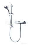 Triton Unnethbmct Chrome Nene Exposed Mixer With Riser Rail