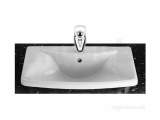 Roca Sydney 600 X 475mm One Tap Hole In Countertop Basin Wh