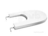 Roca Meridian-n Bidet Cover White