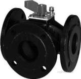 Siemens Vbf 21 100mm 3port Flange Valve Kv-160