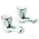 Swan Standard Bath Pillars 3/4 Inch Chrome Plated