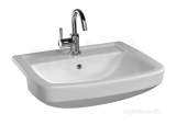 Refresh Rs4661 Square Sr Basin White Rs4661wh
