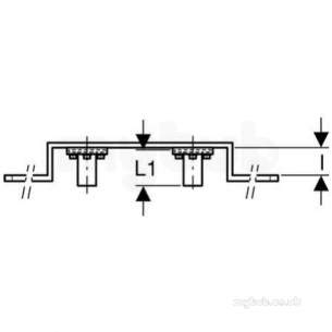 Geberit Mepla Mlcp Pipe System -  Mepla Elbow Tap Connector 601.781.00.5 601.781.00.5