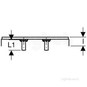 Geberit Mepla Mlcp Pipe System -  Mepla Elbow Tap Connector 602.784.00.5 602.784.00.5