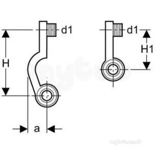 Geberit Mepla Mlcp Pipe System -  Mepla T-pc W/ Otunion Set Ms D16-15-16 611.361.22.5